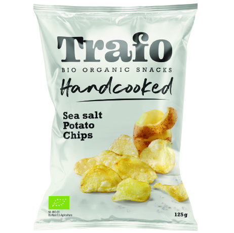Trafo Handcooked chips gezouten bio 125g
